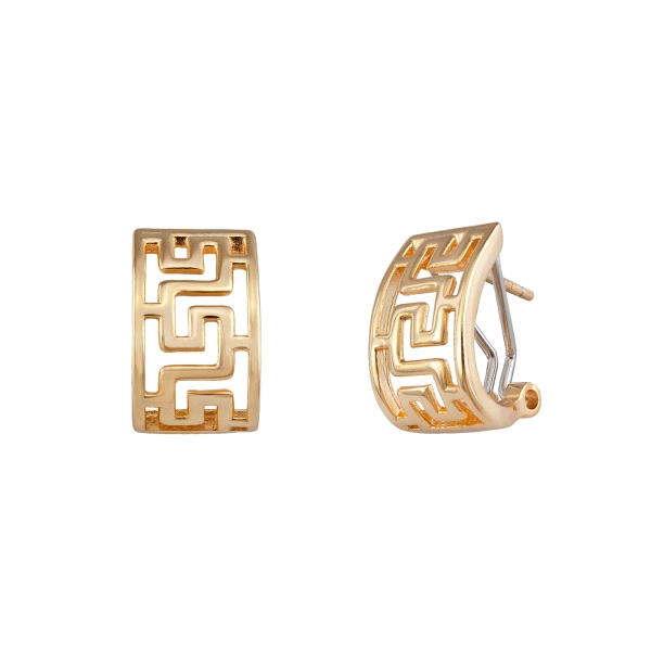 PENDIENTES OMEGA CLASICO PLATA 1ª LEY 16                                                            