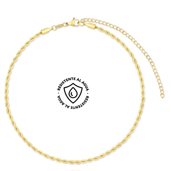 COLLAR CORDON ACERO CHAPADO 3 X 32 + 7 C                                                            