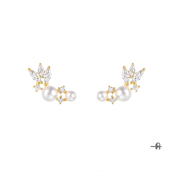 PENDIENTES PERLA PLATA 1ª LEY 15 X 6.50                                                             