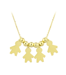 COLLAR NIÑO-NIÑO-NIÑO - NIÑO PLATA 1ª LE