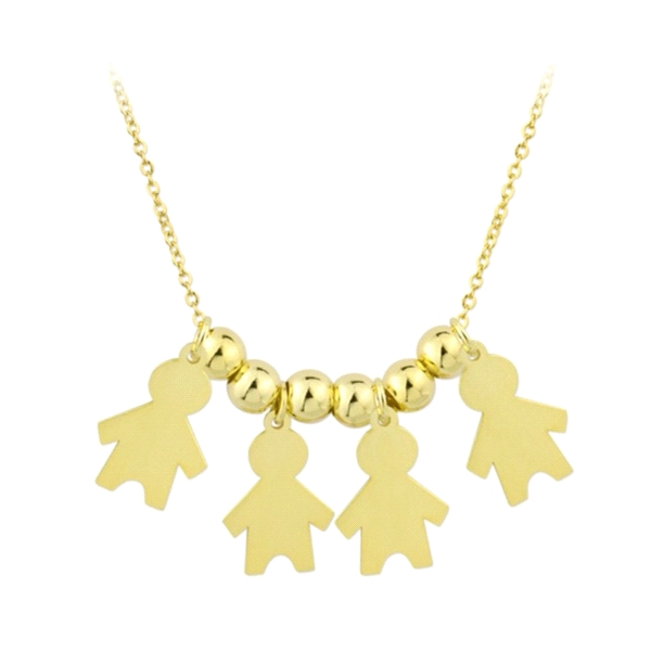 COLLAR NIÑO-NIÑO-NIÑO - NIÑO PLATA 1ª LE