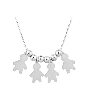COLLAR NIÑO-NIÑO-NIÑO - NIÑO PLATA 1ª LE
