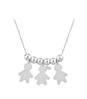 COLLAR NIÑO - NIÑA - NIÑO PLATA 1ª LEY