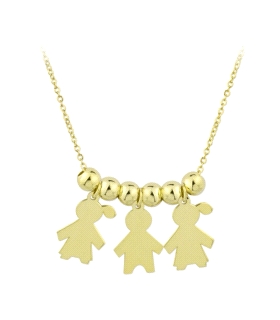 COLLAR NIÑA - NIÑO - NIÑA PLATA 1ª LEY 4