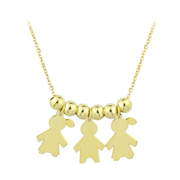 COLLAR NIÑA - NIÑO - NIÑA PLATA 1ª LEY 4