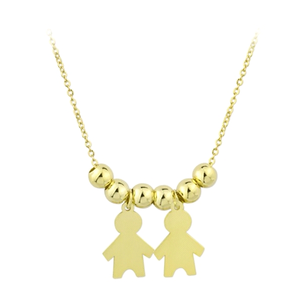 COLLAR  NIÑO-NIÑO PLATA 1ª LEY 42 + 4 CM