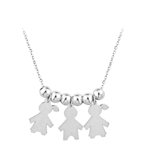 COLLAR NIÑA - NIÑO - NIÑA PLATA 1ª LEY 4