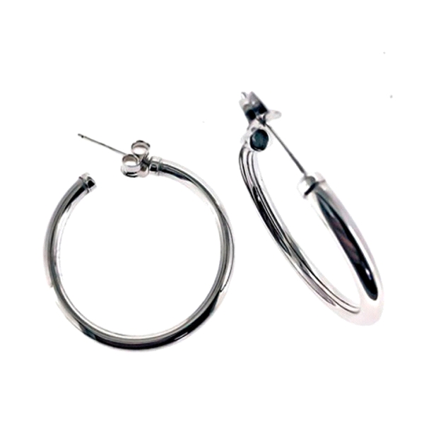 PENDIENTES CRIOLLAS PLATA 1ª LEY 3 X 32