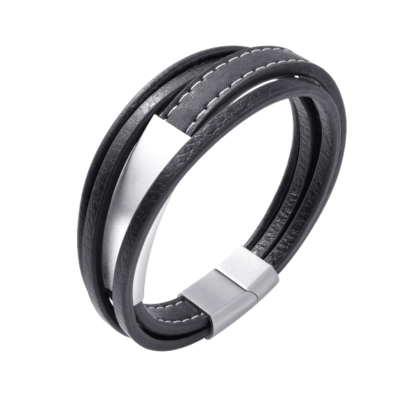 PULSERA ACERO CABALLERO DIA DEL PADRE                                                               