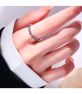 ANILLO JUVENIL PLATA 1ª LEY CIRCONITAS COLOR
