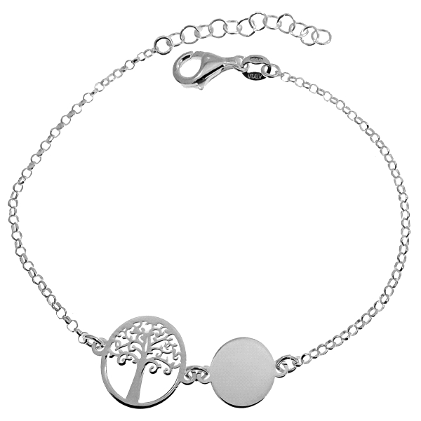 PULSERA ARBOL DE LA VIDA + DISCO BRILLO                                                             