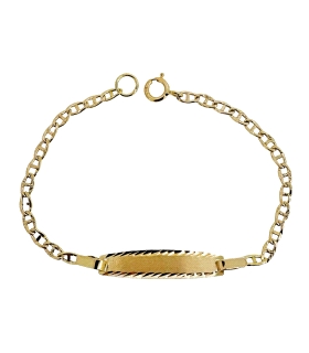 NOMEOLVIDES RECIEN ORO 18 KTES. 11.50 CM                                                            