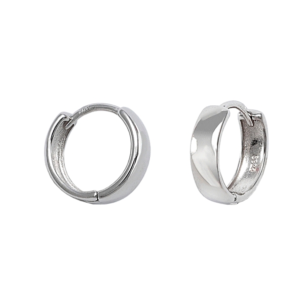 PENDIENTES CRIOLLAS UNISEX PLATA  1ª LEY                                                            