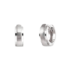 PENDIENTES CRIOLLA PLATA 5 X 12 MM                                                                  
