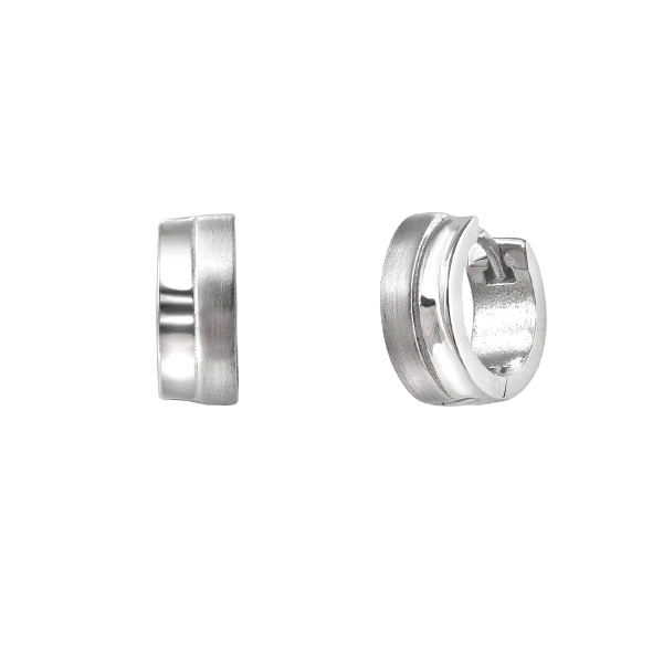 PENDIENTES CRIOLLA PLATA 4.50 X 12 MM                                                               