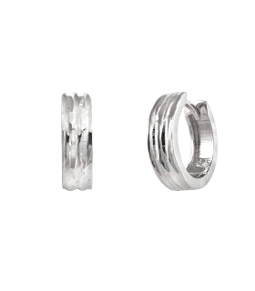 PENDIENTES CRIOLLA PLATA 4.50 X 15 MM                                                               