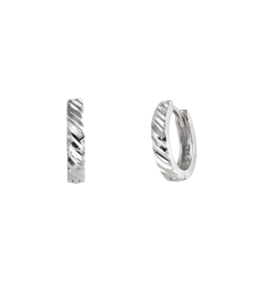 PENDIENTES CRIOLLA PLATA 2.50 X 13.50 MM                                                            