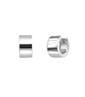 PENDIENTES CRIOLLA PLATA 6.50 X 12 MM                                                               