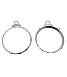 CERCO MONEDA PLATA 1ª LEY 32 MM                                                                     