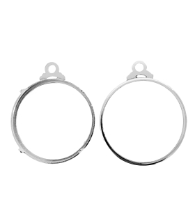 CERCO MONEDA PLATA 1ª LEY 34 MM DIAMETRO