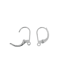 PAR CIERRE HIPPIE PLATA 1ª LEY 12 X 9 MM                                                            