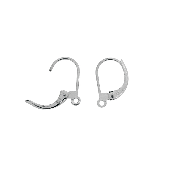 PAR CIERRE HIPPIE PLATA 1ª LEY 12 X 9 MM                                                            