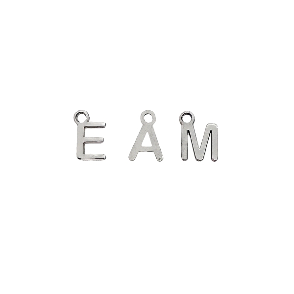 LETRAS PULSERA MACRAME PLATA 1ª LEY 6 X                                                             