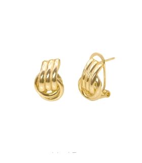PENDIENTES SEÑORA CLASICO  PLATA 1ª LEY                                                             