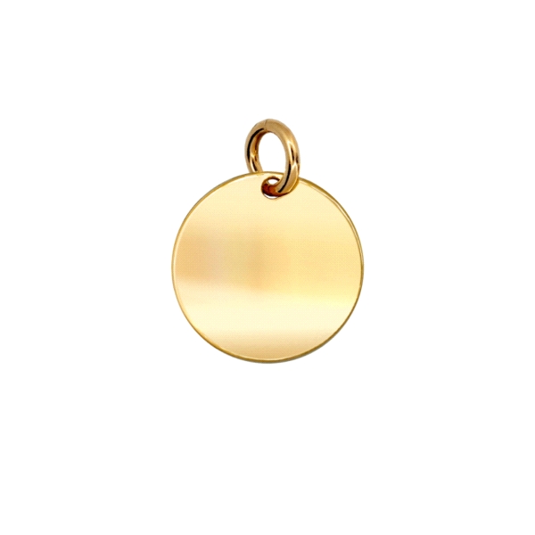 COLGANTE DISCO PLATA 1ª LEY CHAPADA 14 M                                                            