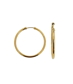 PENDIENTES CRIOLLA ORO 18 KTES. 2 X 29 M                                                            