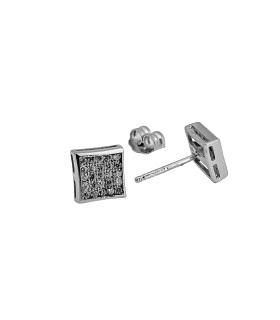PENDIENTE UNISEX MUJER PLATA 1ª LEY 7 X