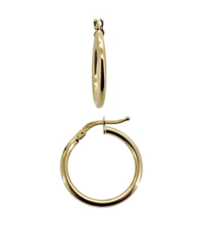 PENDIENTES CRIOLLA ORO 18 KTES. 2 X 22 M                                                            