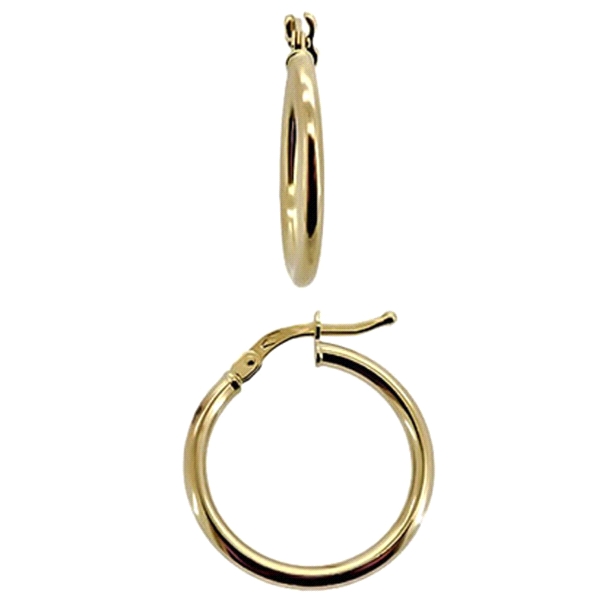PENDIENTES CRIOLLA ORO 18 KTES. 2 X 22 M                                                            