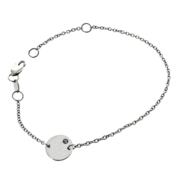 PULSERA JUVENIL ORO B. 18 KTES. BRILLANT                                                            