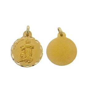 COLGANTE MEDALLA SAN MARCOS ORO 18 KTES.                                                            
