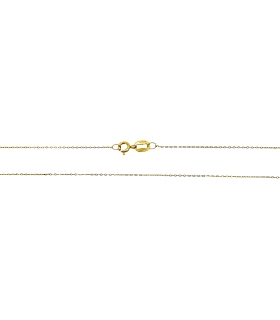COLLAR CADENA FORZADA ORO 18 KTES. 45 CM                                                            