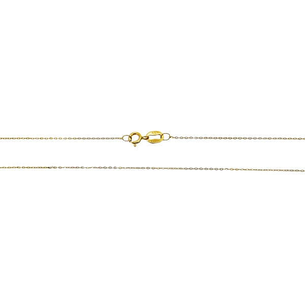 COLLAR CADENA FORZADA ORO 18 KTES. 45 CM                                                            