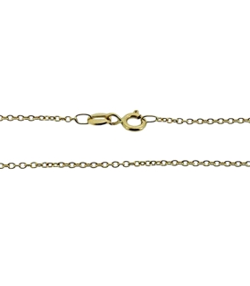 COLLAR ROLO ORO 18 KTES. 40 CM. MACIZO                                                              