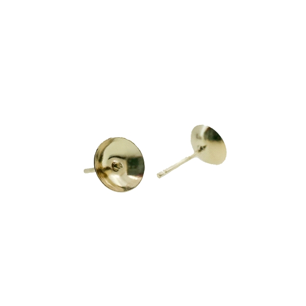 PAR CASQUILLAS 7 MM. ORO 18 KTES. PRESIO                                                            