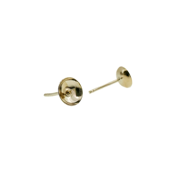 PAR CASQUILLAS 6 MM. ORO 18 KTES. PRESIO                                                            