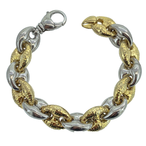 PULSERA MUJER PLATA 1ª  LEY 20 CM                                                                   