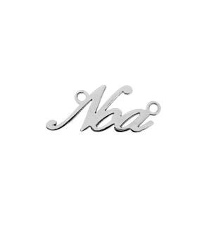 NOMBRE PERSONALIZADO NOA PLATA 1ª LEY 11                                                            