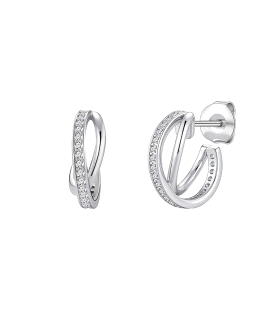 PENDIENTES CRIOLLA ARO PLATA 1ª LEY 15 X                                                            