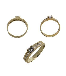 ANILLO PROMETIDA ORO 18 KTES.3.50 MM.                                                               