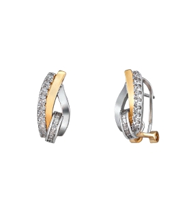 PENDIENTES CLASICOS MUJER PLATA 1ª LEY R                                                            
