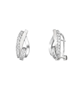 PENDIENTES CLASICOS MUJER PLATA 1ª LEY R                                                            