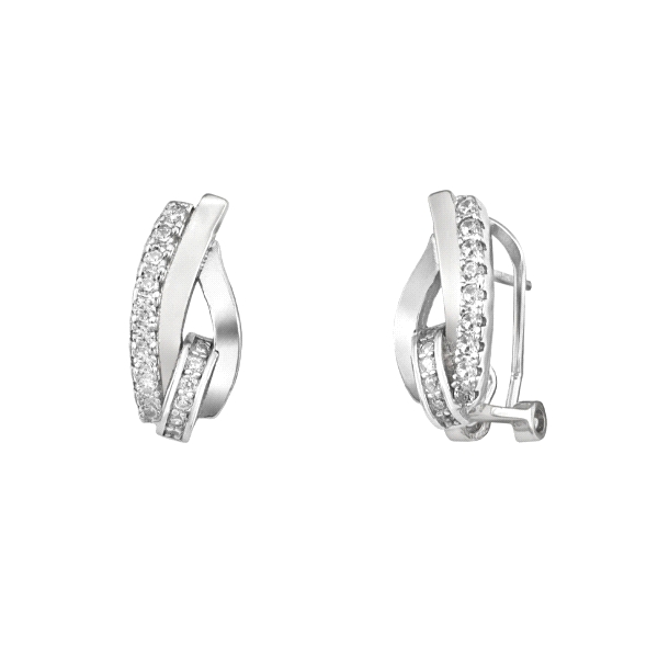 PENDIENTES CLASICOS MUJER PLATA 1ª LEY R                                                            