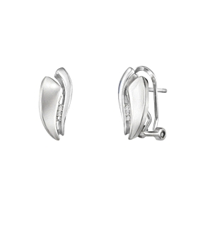 PENDIENTES CLASICOS MUJER PLATA 1ª LEY R                                                            