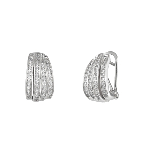 PENDIENTES CLASICOS MUJER PLATA 1ª LEY R                                                            