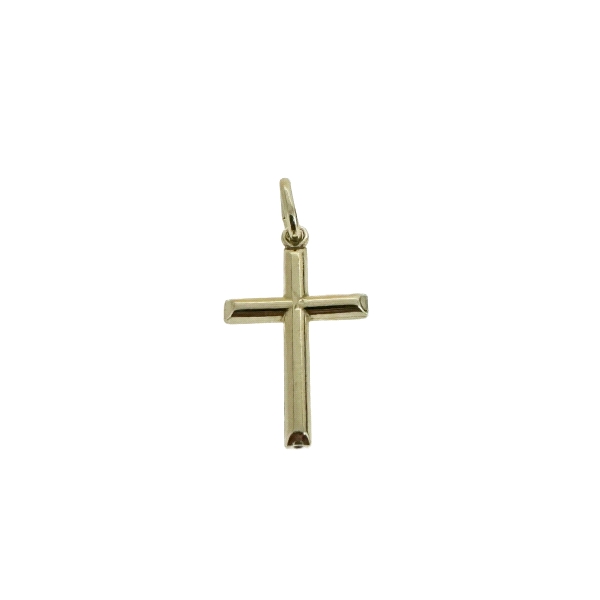 COLGANTE CRUZ SIN CRISTO PLATA 1ª LEY                                                               
